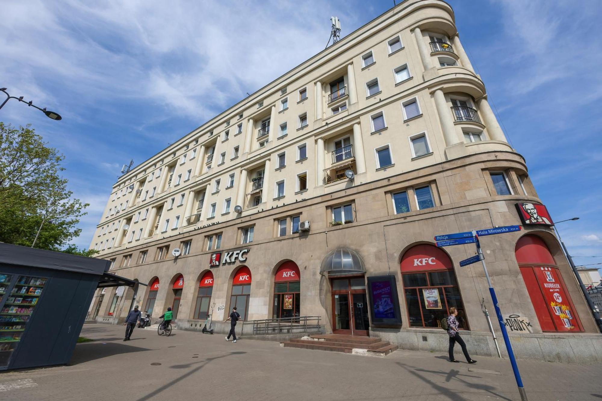 J&W Apartments Studio Solidarnosci ワルシャワ エクステリア 写真
